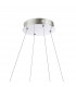 Amsterdam Ring Ceiling Pendant 8 Light 6W LED 4000K 3700lm Polished Chrome-5