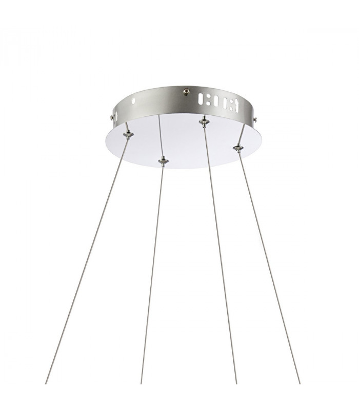 Amsterdam Ring Ceiling Pendant 8 Light 6W LED 4000K 3700lm Polished Chrome-5