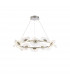 Amsterdam Ring Ceiling Pendant 12 Light 6W LED 4000K 4600lm Polished Chrome-1