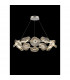 Amsterdam Ring Ceiling Pendant 12 Light 6W LED 4000K 4600lm Polished Chrome-3