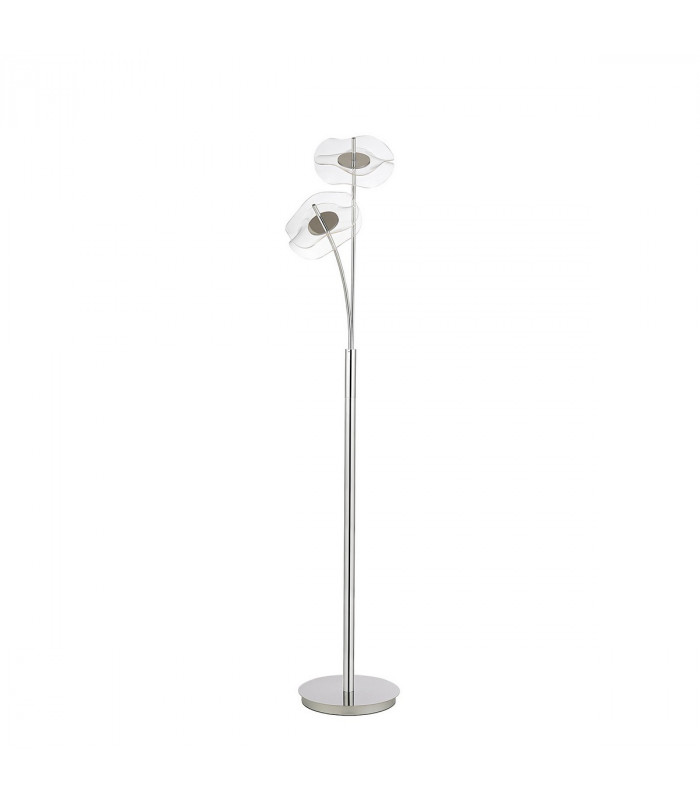 Amsterdam Floor Lamp 2 Light 6W LED 4000K 920lm Polished Chrome-4