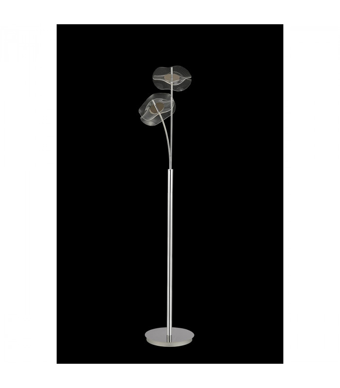 Amsterdam Floor Lamp 2 Light 6W LED 4000K 920lm Polished Chrome-7
