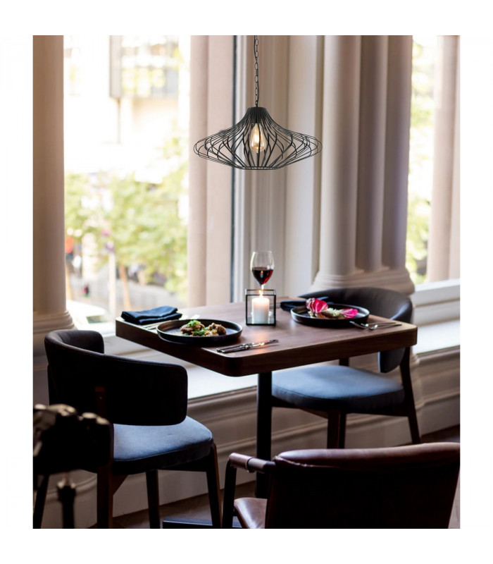 Elbridge Ceiling Pendant E27 Sand Grey-4