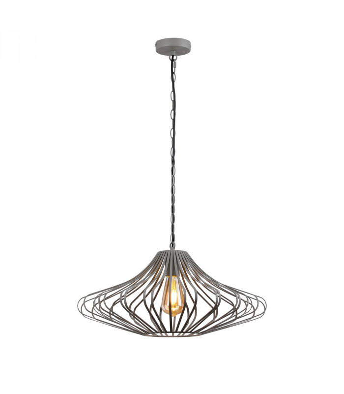 Elbridge Ceiling Pendant E27 Sand Grey-7