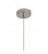 Ripley Single Ceiling Pendant E27 Black Polished Chrome-9