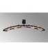 Geneseo Linear Ceiling Lamp 5 Ring 36W LED 3200K 2200lm Satin Black Gold-8
