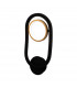 Geneseo Wall Lamp 1 Ring 8W LED 3200K 440lm Satin Black Gold-1