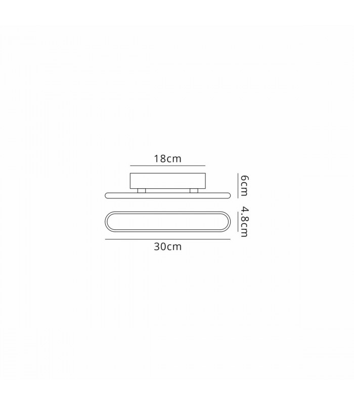 Dunkirk Wall Lamp 12W LED 4000K 568lm Satin Black-2