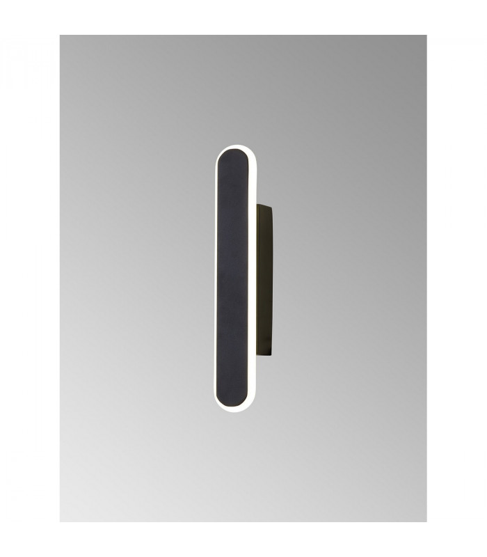 Dunkirk Wall Lamp 12W LED 4000K 568lm Satin Black-10