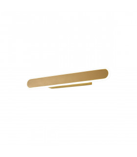 Dunkirk Wall Lamp 18W LED 3000K 805lm Sand Gold-1