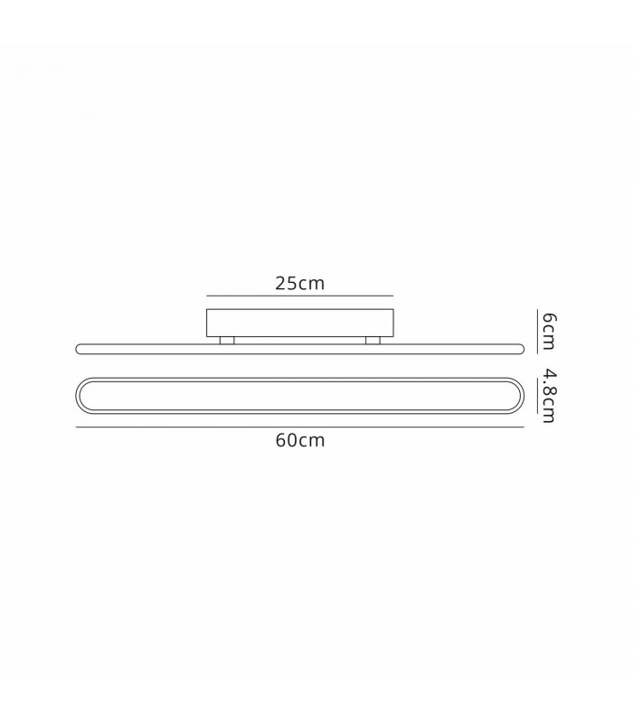 Dunkirk Wall Lamp 24W LED 4000K 1000lm Satin Black-2