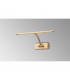 Walton Small 1 Arm Wall Lamp Picturex 6W LED 3000K 470lm Antique Brass-3