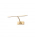 Walton Small 1 Arm Wall Lamp Picturex 6W LED 3000K 470lm Antique Brass-4
