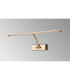 Walton Large 1 Arm Wall Lamp Picturex 10W LED 3000K 850lm Antique Brass-3