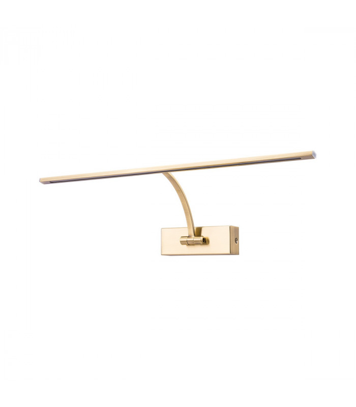 Walton Large 1 Arm Wall Lamp Picturex 10W LED 3000K 850lm Antique Brass-4