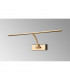 Walton Large 1 Arm Wall Lamp Picturex 10W LED 3000K 850lm Antique Brass-7