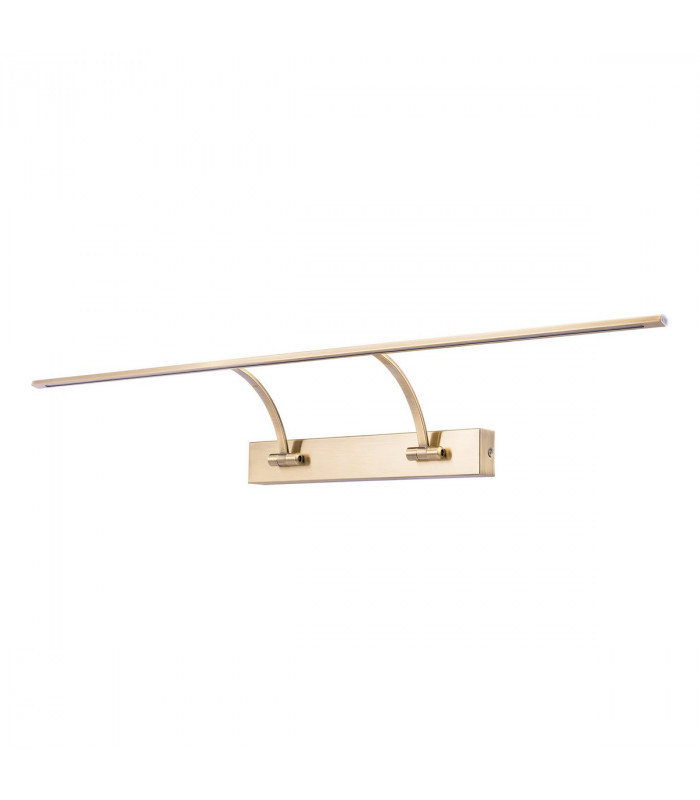Walton Large 2 Arm Wall Lamp Picturex 16W LED 3000K 1200lm Antique Brass-4