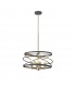 Freetown Ceiling Pendant 4 Light E14 Graphite Satin Nickel-8