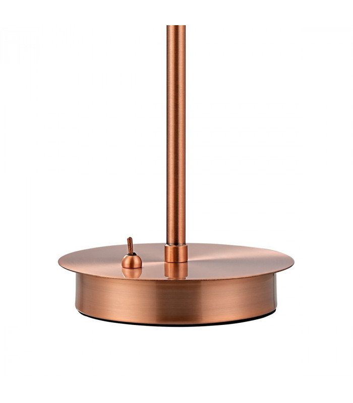 Newstead Adjustable Table Lamp G9 Antique Copper Opal-5