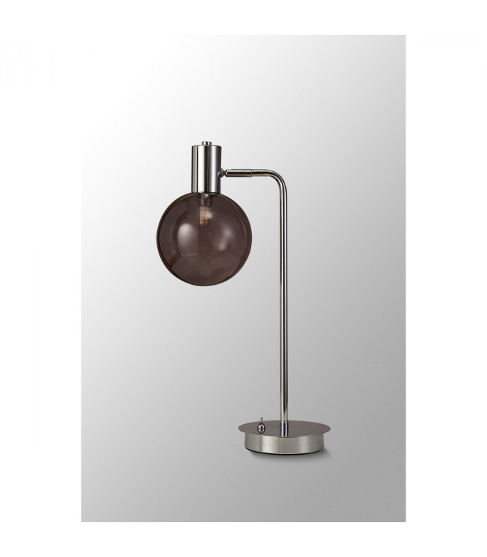 Newstead Adjustable Table Lamp G9 Polished Chrome Smoked-7