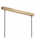 Hampton Ceiling Pendant 9 Light E27 Medium Oak Antique Brass-6
