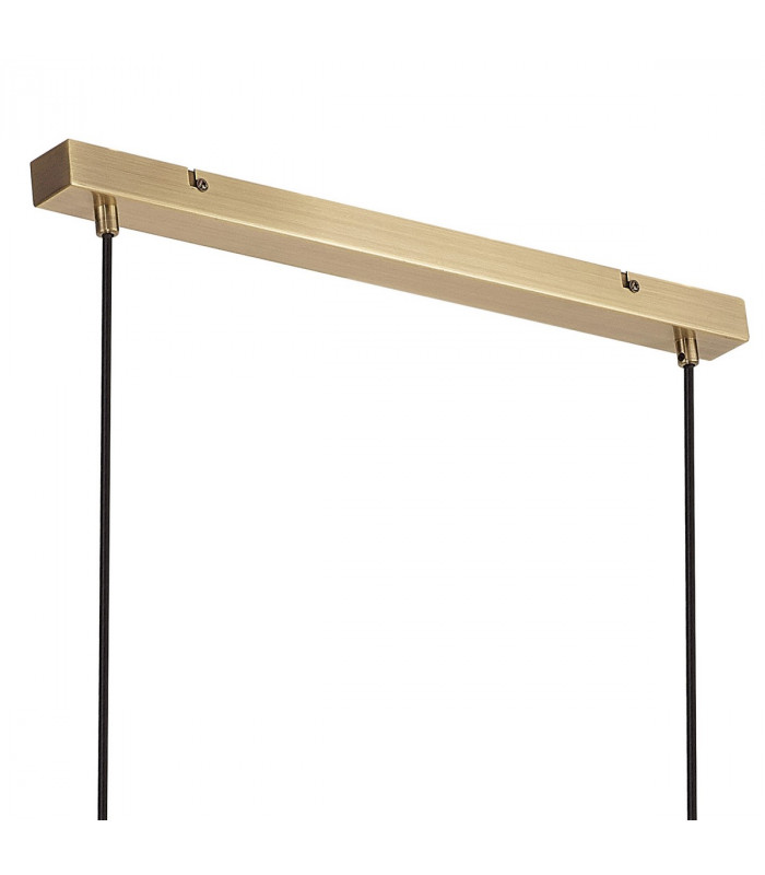 Hampton Ceiling Pendant 9 Light E27 Medium Oak Antique Brass-6