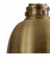 Carmel Small Ceiling Pendant E27 Satin Nickel Antique Brass Gold-9