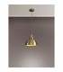 Carmel Medium Ceiling Pendant E27 Satin Nickel Antique Brass Gold-3