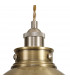 Carmel Medium Ceiling Pendant E27 Satin Nickel Antique Brass Gold-7