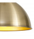 Carmel Medium Ceiling Pendant E27 Satin Nickel Antique Brass Gold-8