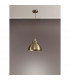 Carmel Medium Ceiling Pendant E27 Satin Nickel Antique Brass Gold-9