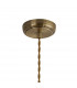 Carmel Large Ceiling Pendant E27 Satin Nickel Antique Brass Gold-7