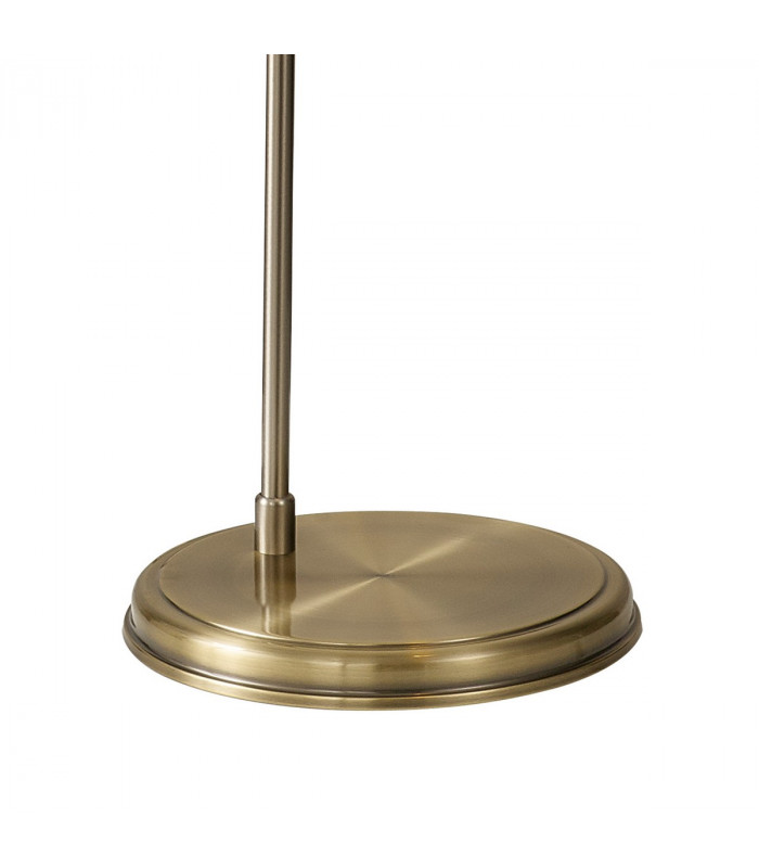 Carmel Adjustable Floor Lamp E27 Satin Nickel Antique Brass Gold-5