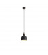 Carmel Small Ceiling Pendant E27 Graphite Satin Nickel Silver-5