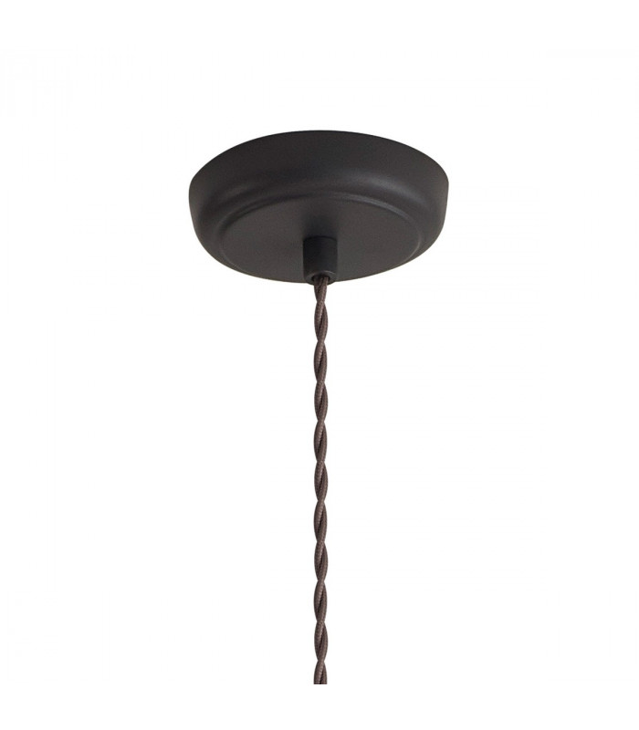 Carmel Small Ceiling Pendant E27 Graphite Satin Nickel Silver-7