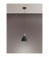 Carmel Small Ceiling Pendant E27 Graphite Satin Nickel Silver-10