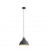 Carmel Medium Ceiling Pendant E27 Graphite Satin Nickel Silver-1