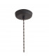 Carmel Medium Ceiling Pendant E27 Graphite Satin Nickel Silver-6