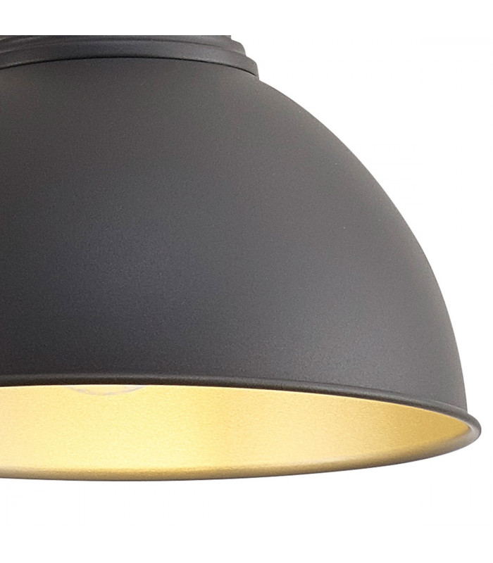 Carmel Medium Ceiling Pendant E27 Graphite Satin Nickel Silver-8