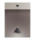 Carmel Medium Ceiling Pendant E27 Graphite Satin Nickel Silver-9