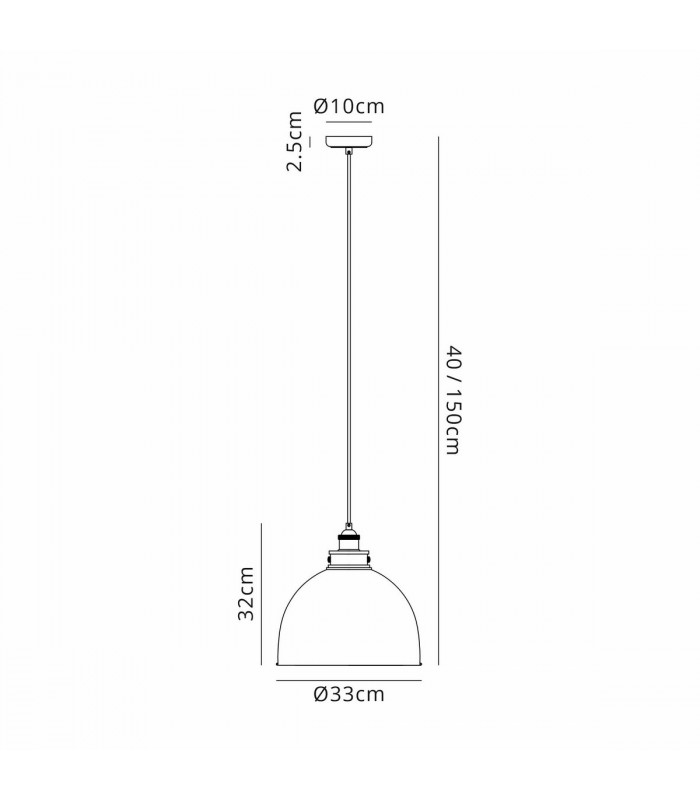 Carmel Large Ceiling Pendant E27 Graphite Satin Nickel Silver-2