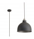Carmel Large Ceiling Pendant E27 Graphite Satin Nickel Silver-4