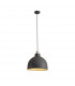 Carmel Large Ceiling Pendant E27 Graphite Satin Nickel Silver-5