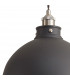 Carmel Large Ceiling Pendant E27 Graphite Satin Nickel Silver-8