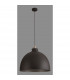 Carmel Xtra Large Ceiling Pendant E27 Graphite Satin Nickel Silver-10