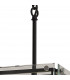 Wayne Ceiling Pendant E27 Matt Black Chrome Clear Glass-6