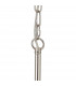 DeRuyter Semi Flush Ceiling Pendant 3 Light E27 Polished Nickel Prismatic Glass-8