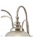 DeRuyter Semi Flush Ceiling Pendant 8 Light E27 Polished Nickel Prismatic Glass-9