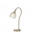 DeRuyter Table Lamp E27 Antique Brass Prismatic Glass-1