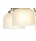 DeRuyter Semi Flush Ceiling Pendant 5 Light E27 Satin Nickel Frosted Glass-10